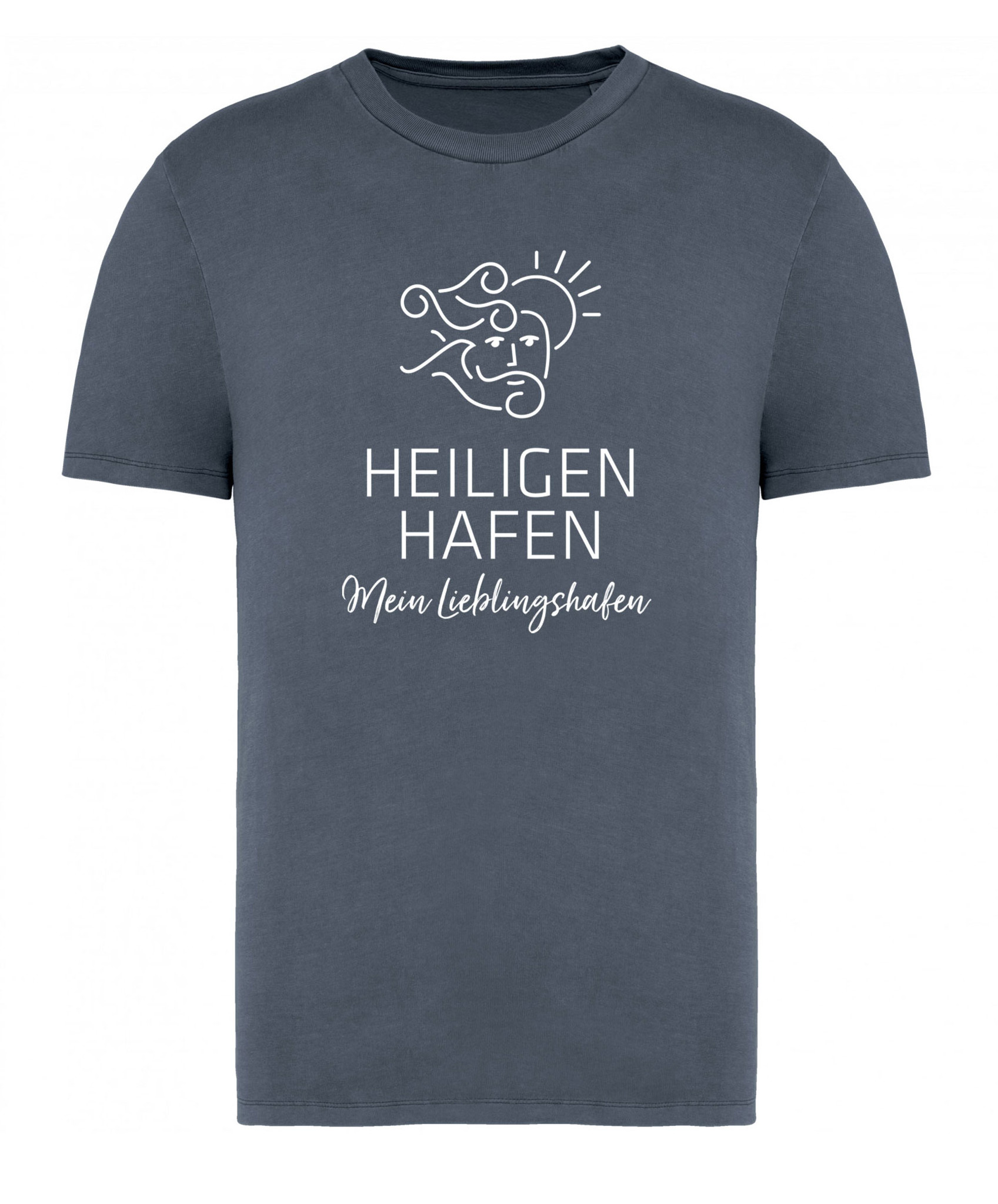  Herren-T-Shirt " Heiligenhafen- Schriftzug"